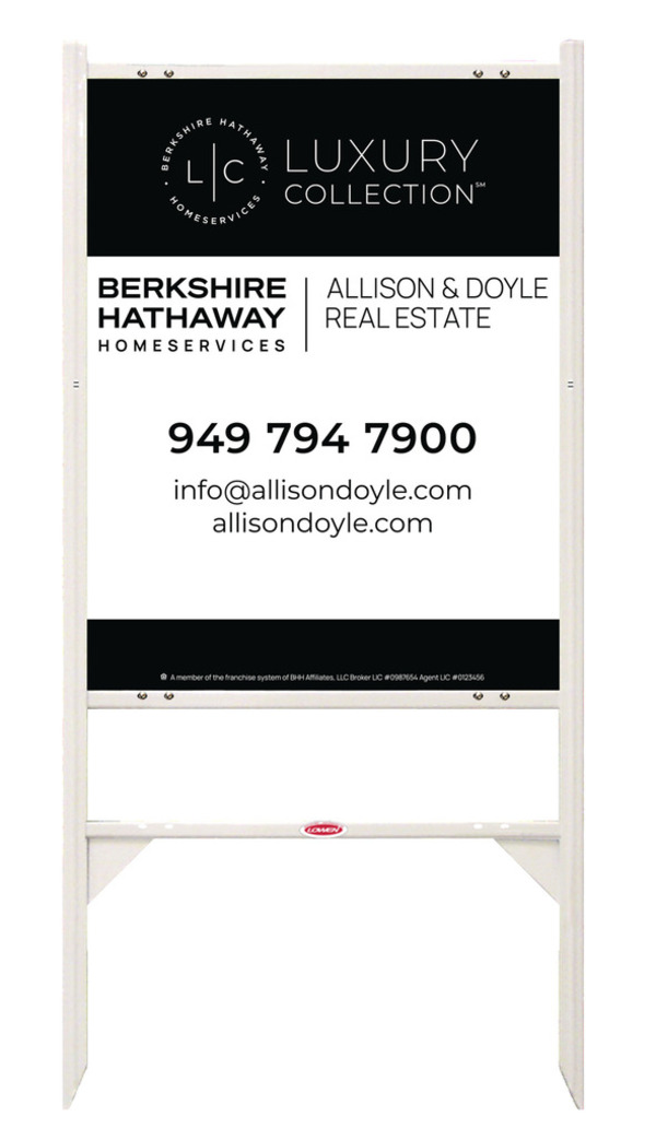 Angle Iron Frame and Office Sign Panel Unit, 30h x 24w, Steel