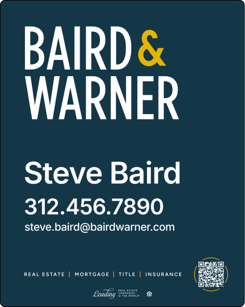 Agent Name Sign Panel, 30h x 24w, 3MM Aluminum Composite