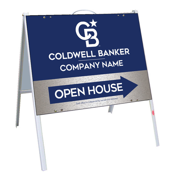 A-Frame and Office Open House Sign Panel Unit, 18h x 24w, .050 Poly