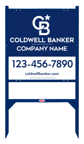 Angle Iron Frame and Office Sign Panel Unit, 24h x 24w, Steel