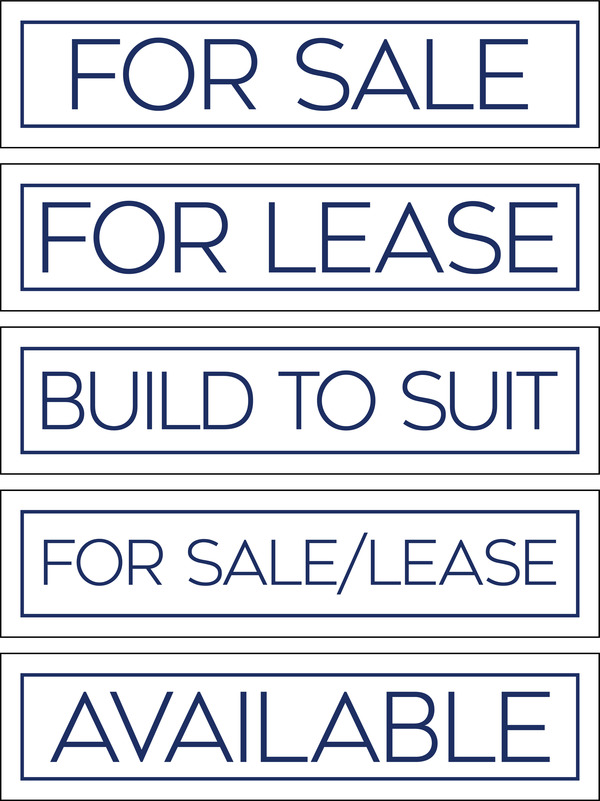 Commercial Message Sign Rider, SF, 12h x 48w, 10MM Corrugated Plastic