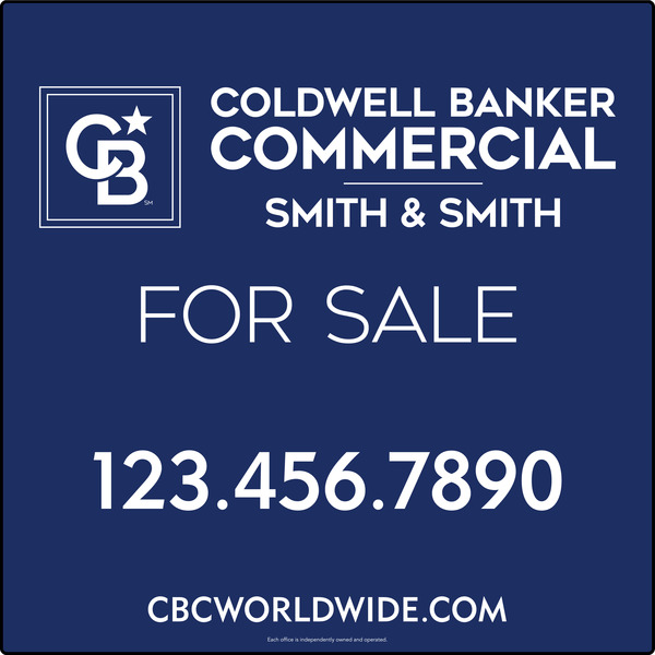 Commercial For Sale Sign Panel, SF, 48h x 48w, 3mm Aluminum Composite