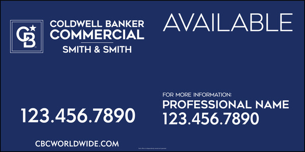 Commercial Available Sign Panel, SF, 48h x 96w, 10mm Corrugated Plastic