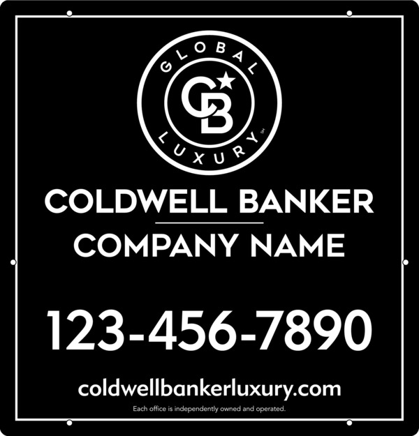 Office Hanging Sign Panel, 25h x 24w, 3MM Aluminum Composite