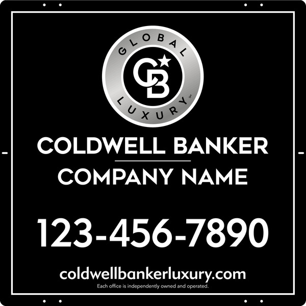 Office Sign Panel, 24h x 24w, 3MM Aluminum Composite