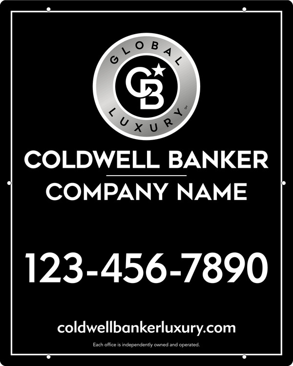 Office Hanging Sign Panel, 30h x 24w, 3MM Aluminum Composite