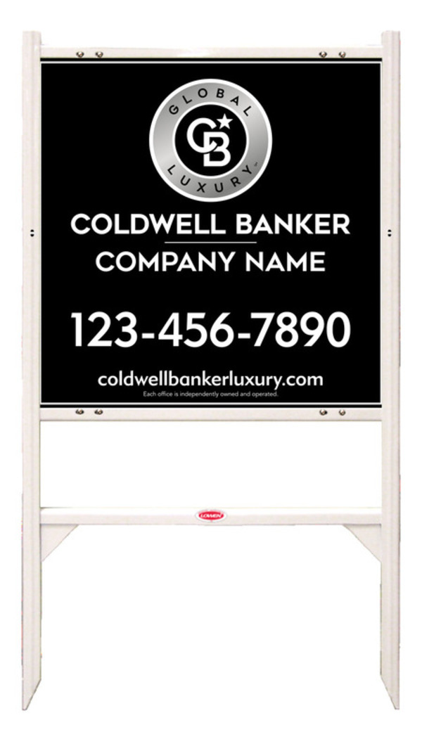 Angle Iron Frame and Office Sign Panel Unit, 24h x 24w, 3MM Aluminum Composite