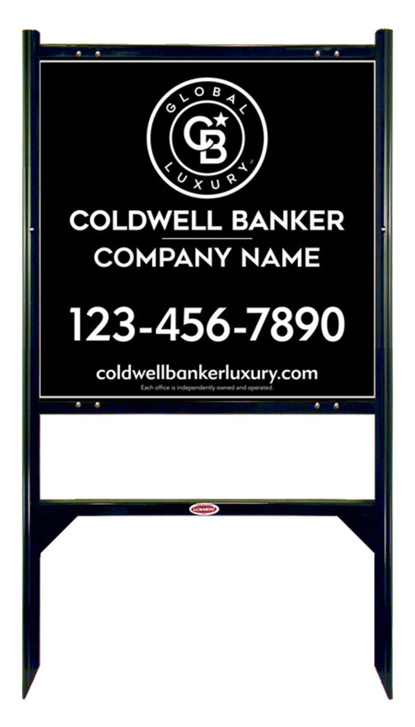 Angle Iron Frame and Office Sign Panel Unit, 24h x 24w, Steel