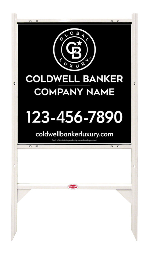 Angle Iron Frame and Office Sign Panel Unit, 25h x 24w, 3MM Aluminum Composite