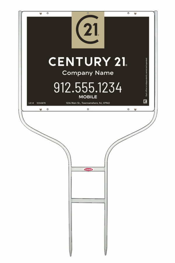 Round Rod Frame and Office Sign Panel Unit, 18h x 24w