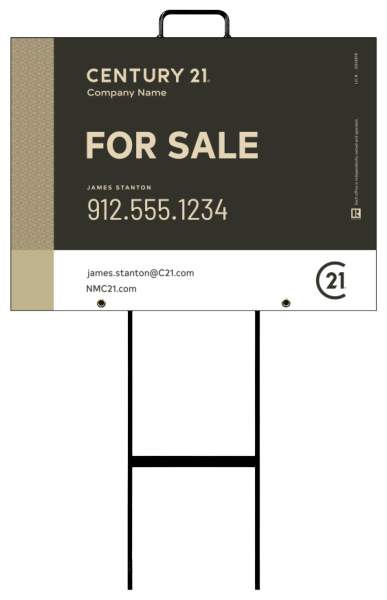 Corrugated Grab and Go Agent For Sale Unit 18x24 Gold - C21