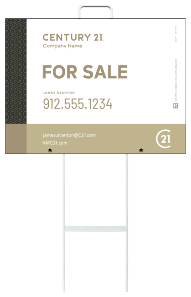 Corrugated Grab and Go Agent For Sale Unit 18x24 Gold - C21