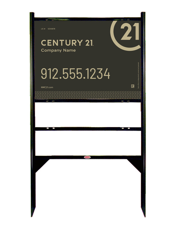 Thor Frame 18x24 Aluminum Composite Single Rider Executive  - Century 21 | Lowen Sign