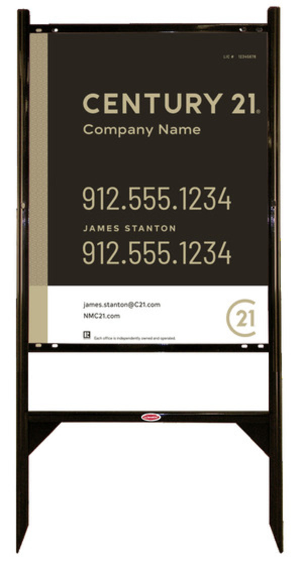 Gibraltar Frame Unit 30x24 Aluminum Executive - Century 21 | Lowen Sign