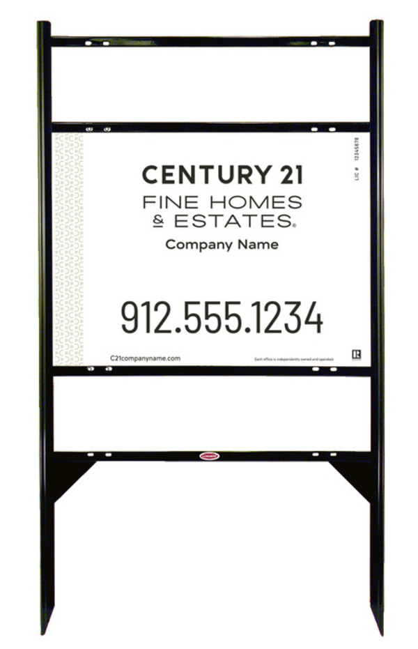 Thor Frame 18x24 Aluminum Dual Rider  Standard - Century 21 | Lowen Sign