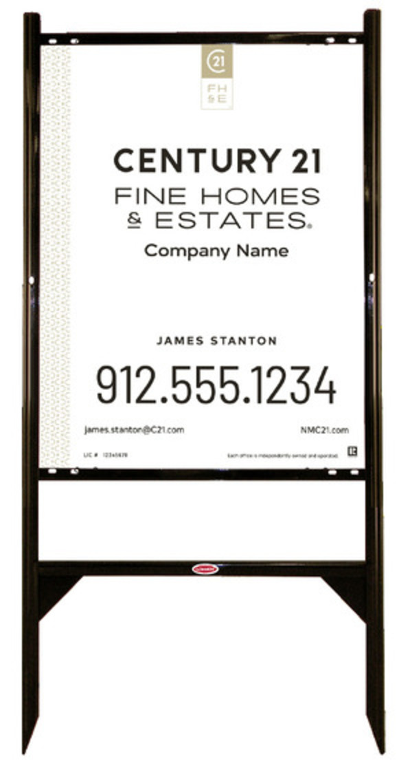 Gibraltar Frame Unit 30x24 Aluminum Composite Standard - Century 21 | Lowen Sign