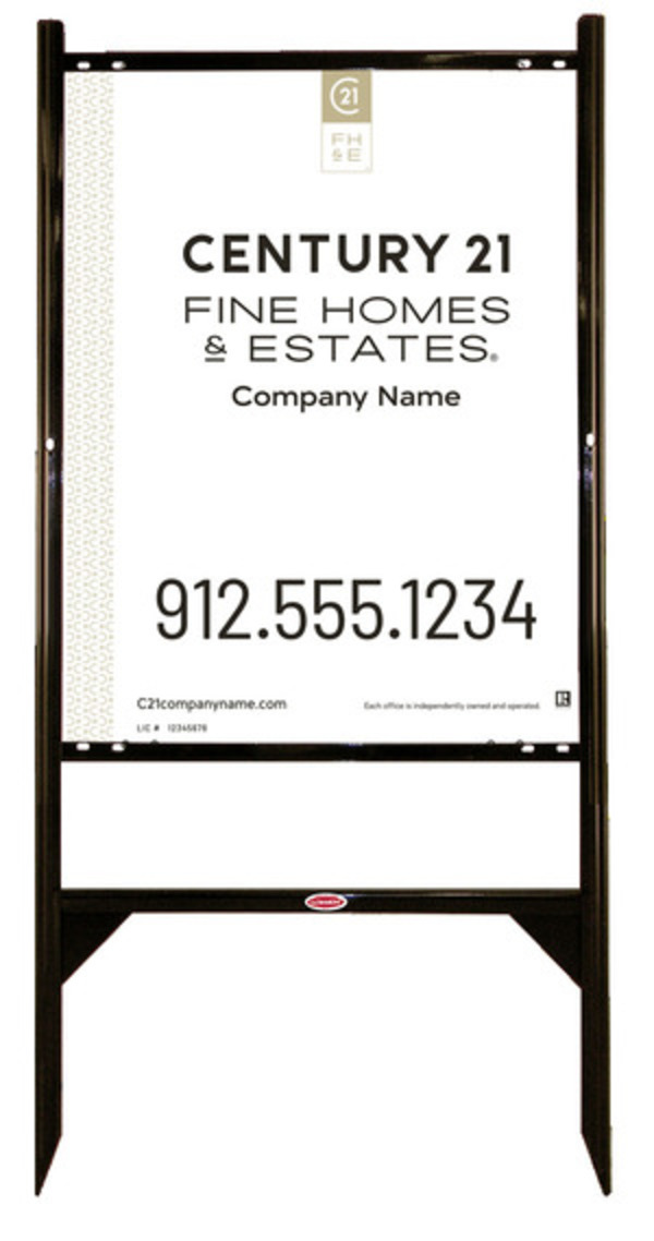 Gibraltar Frame Unit 30x24 Aluminum  - Century 21 | Lowen Sign