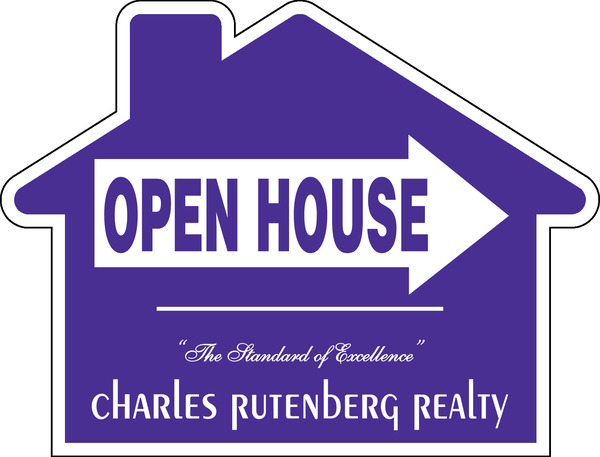 Corrugated Plastic House Shape Panel, 18h x 24w