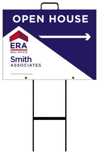 Grab and Go Office Open House Sign Panel Unit, 18h x 24w, 4mm Corrugated
