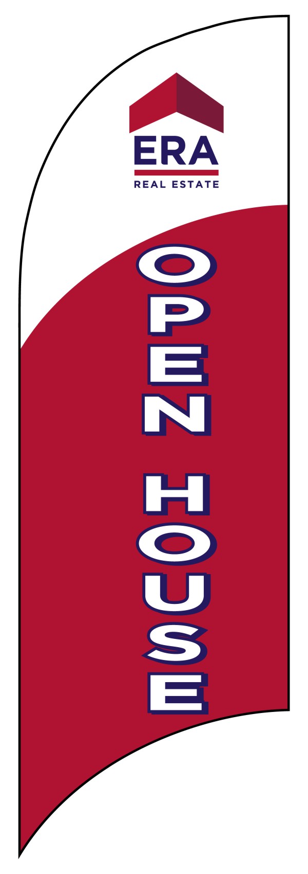 Open House Feather Flag, 7-foot