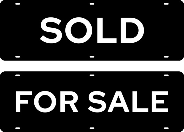 Message Sign Rider, 6h x 18w, Steel