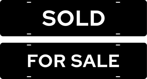 Message Sign Rider, 6h x 24w, Steel