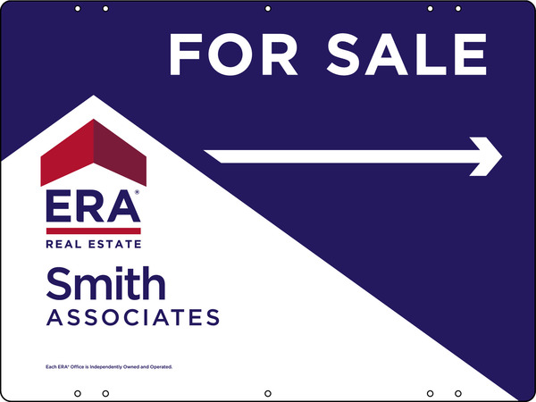 for sale sign panel, 24 GA steel 18h x 24w