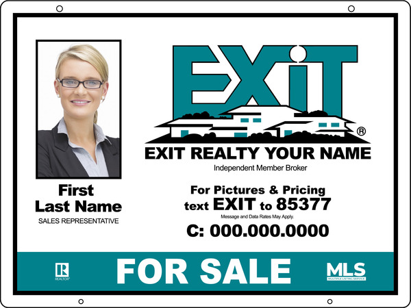 Hanging Photo Sign Panel, 18h x 24w