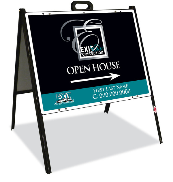 Steel A-Frame Sign Unit, 18h x 24w