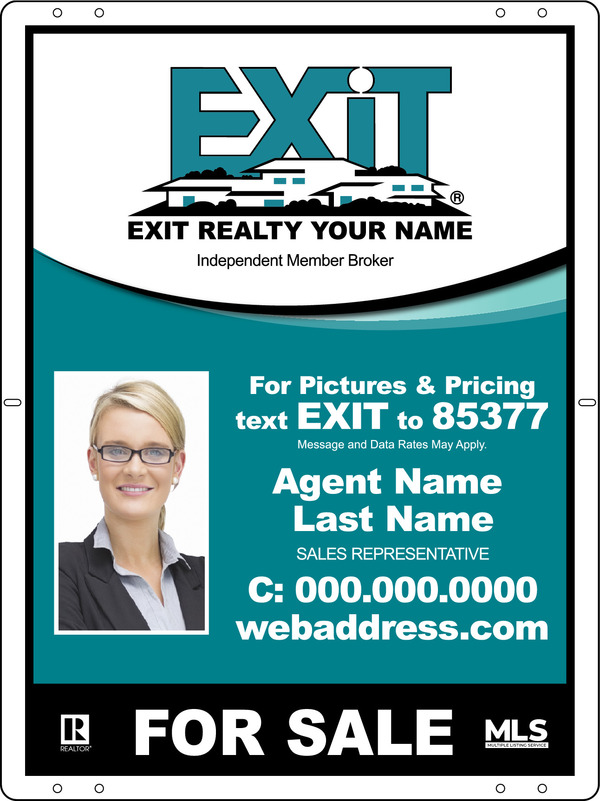 Photo Sign Panel, 24h x 18w