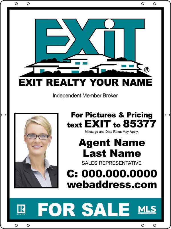 Photo Sign Panel, 24h x 18w