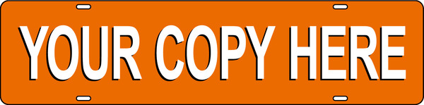 Custom Message Sign Rider, 6h x 24w