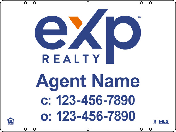 Agent Sign Panel, 18h x 24w