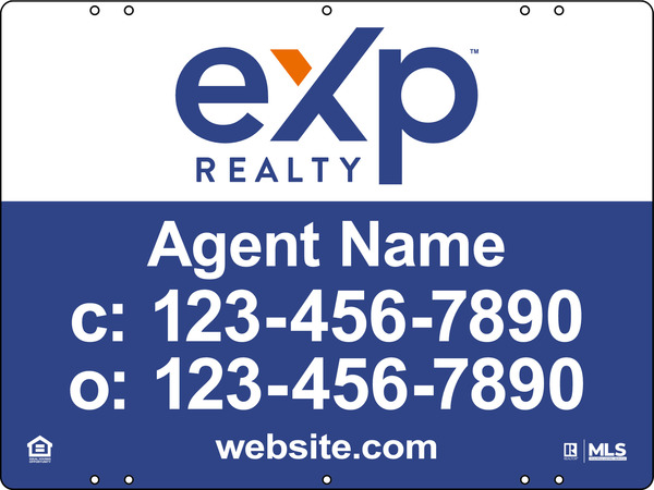 Agent Sign Panel, 18h x 24w