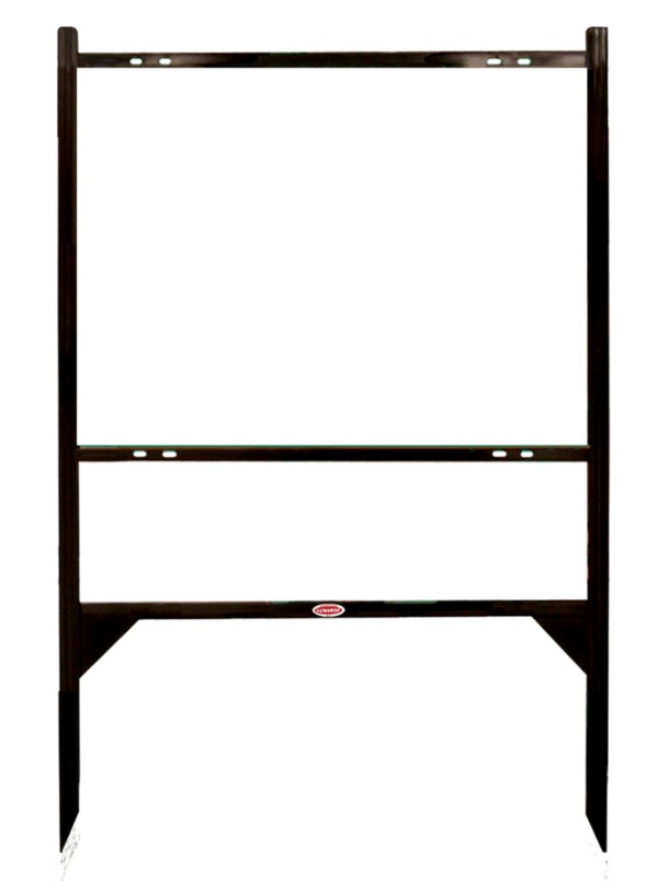 Real Estate Angle Iron Sign Frame, 20h x 28w  - Black