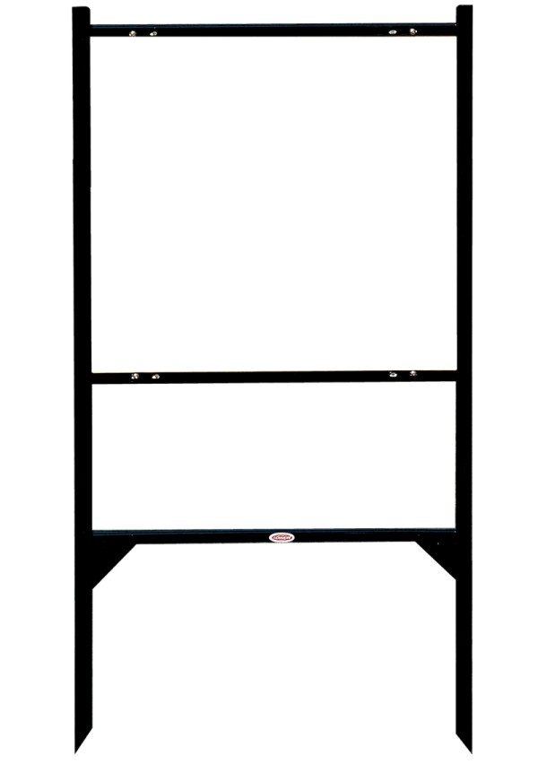 Black Angle Iron Frame 24x24