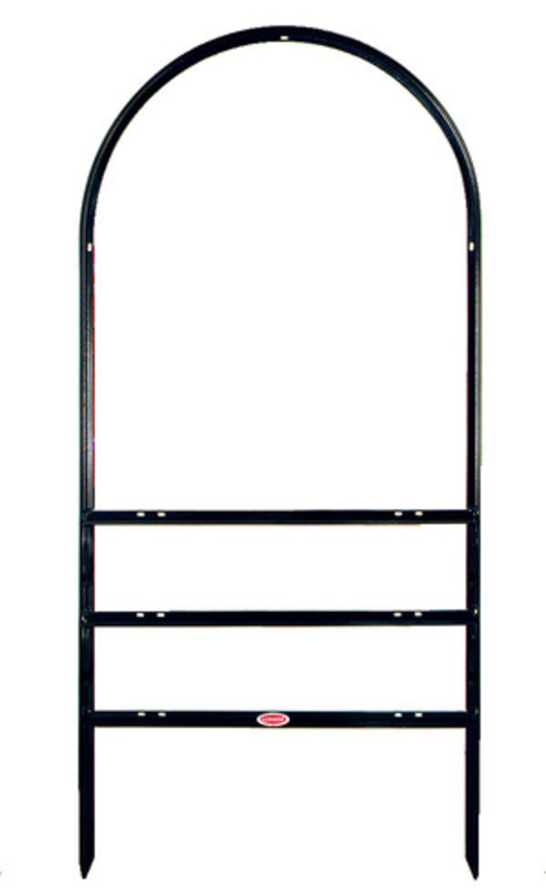 Arc Sign Frame with Two Rider Inserts, 30h x 24w, Black