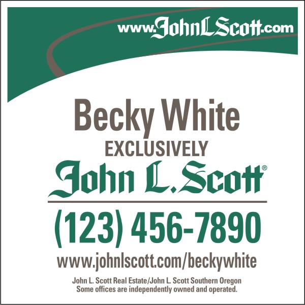 Hanging Sign Panel,  .150 Polyethylene 24h x 24w