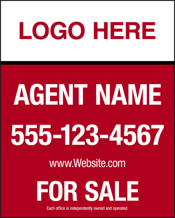 reflective hanging sign panel, 24 GA steel 30h x 24w