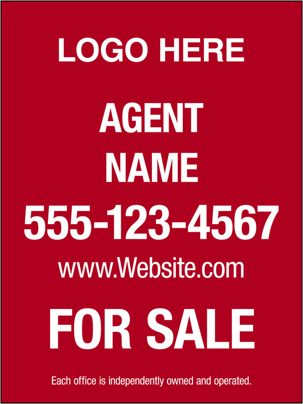 reflective sign panel, 24 GA steel 24h x 18w