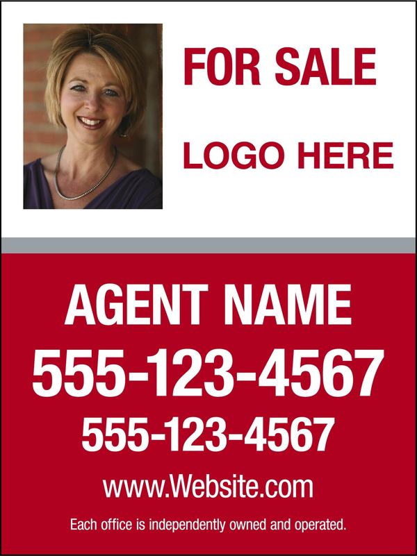 reflective hanging photo sign panel, 24 GA steel 24h x 18w