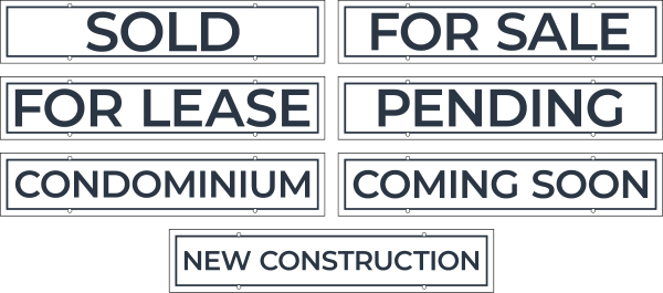 Message Hanging Sign Riders, 6h x 30w, 4mm corrugated plastic