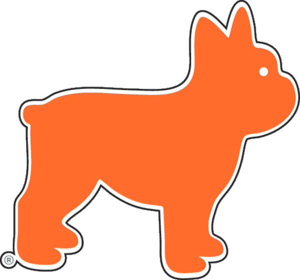 Luke the Dog Magnetic Decal, 7h x 7.5w, Right Facing