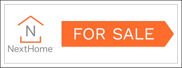 Directional For Sale Sign Panel, 9h x 24w, 4mm corrugated plastic