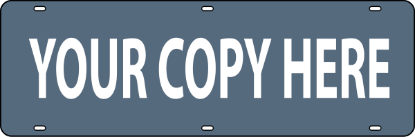 Custom Sign Rider, 6h x 18w