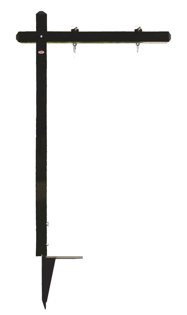 Aluminum Sign Post (PP), Black