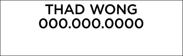 Agent Name Sign Rider, 9h x 29w, PVC - 2 Post & Fence Frame Setup Sold Separately