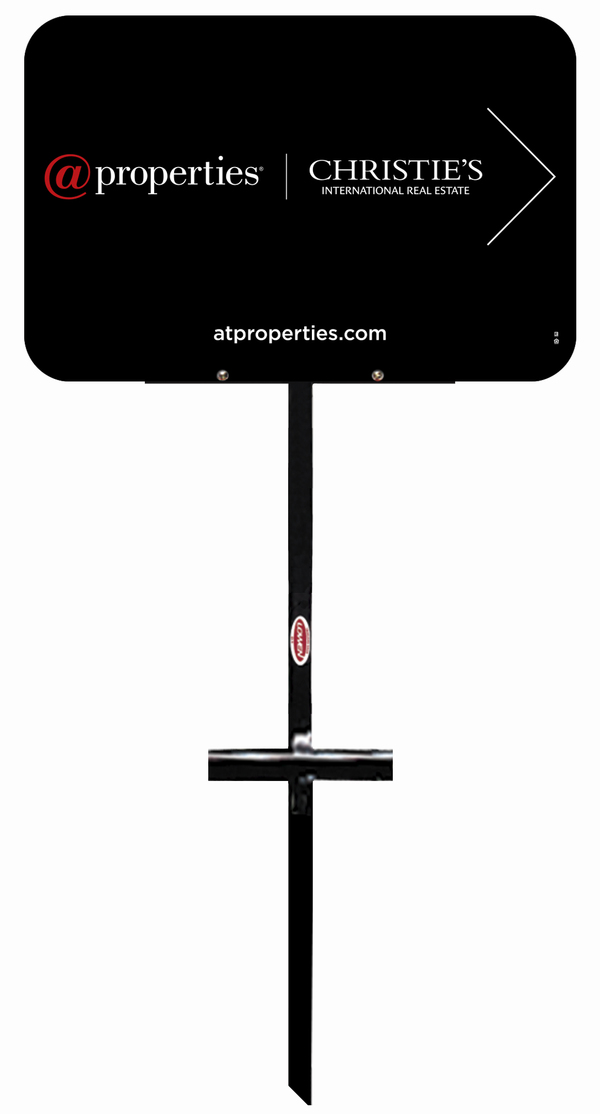 T-Stake and Office Sign Panel Unit, 12h x 18w, 3MM Aluminum Composite