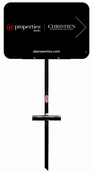 T-Stake and Office Sign Panel Unit, 12h x 18w, 3MM Aluminum Composite