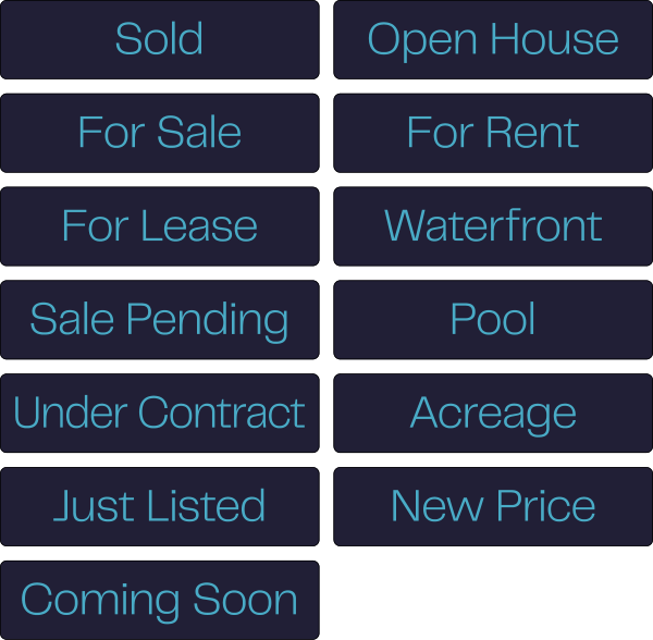 Message Sign Riders, 6h x 24w, 3MM Aluminum Composite - No Holes